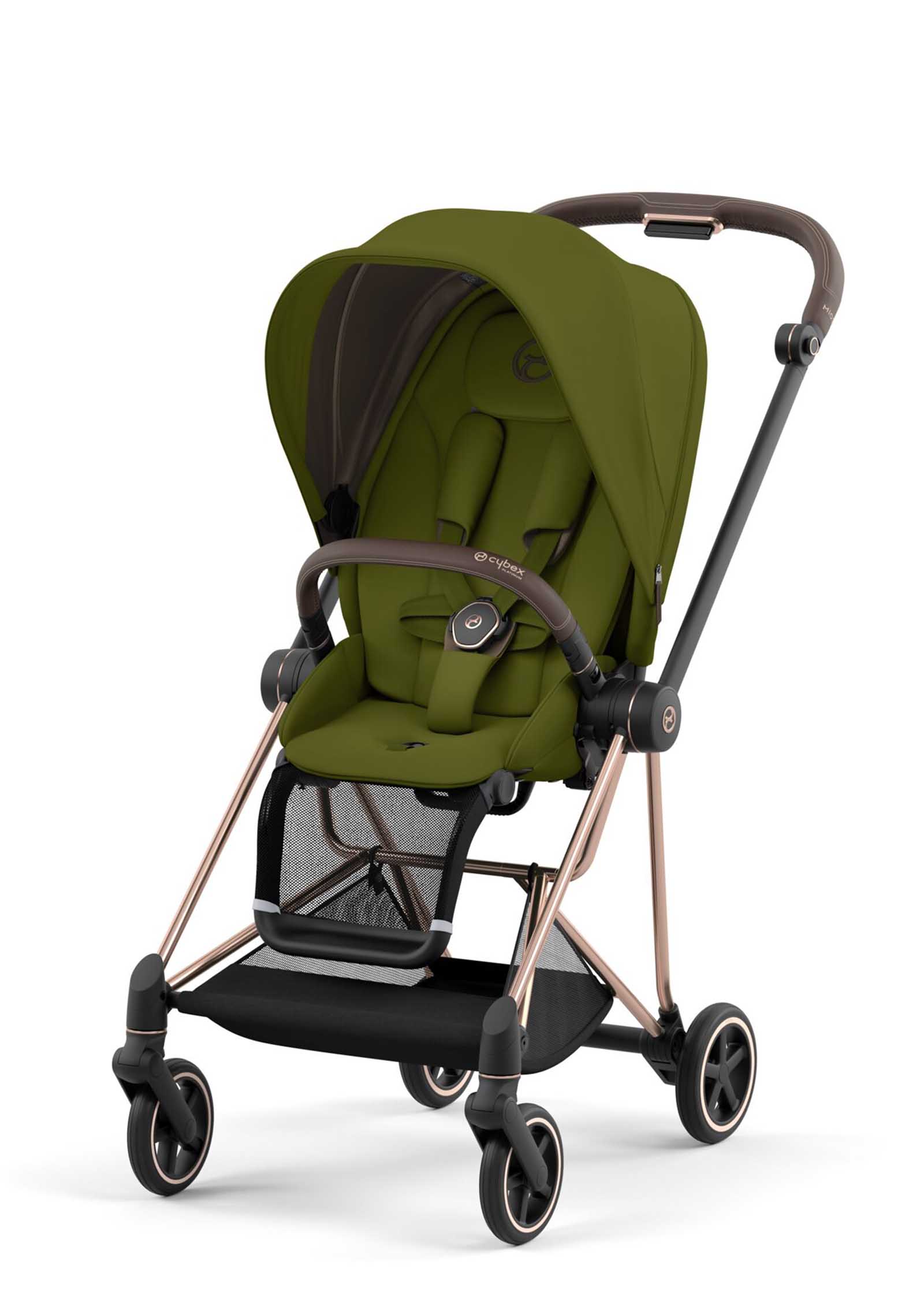 Cybex Mios 3.0 Khaki Green - Rosegold