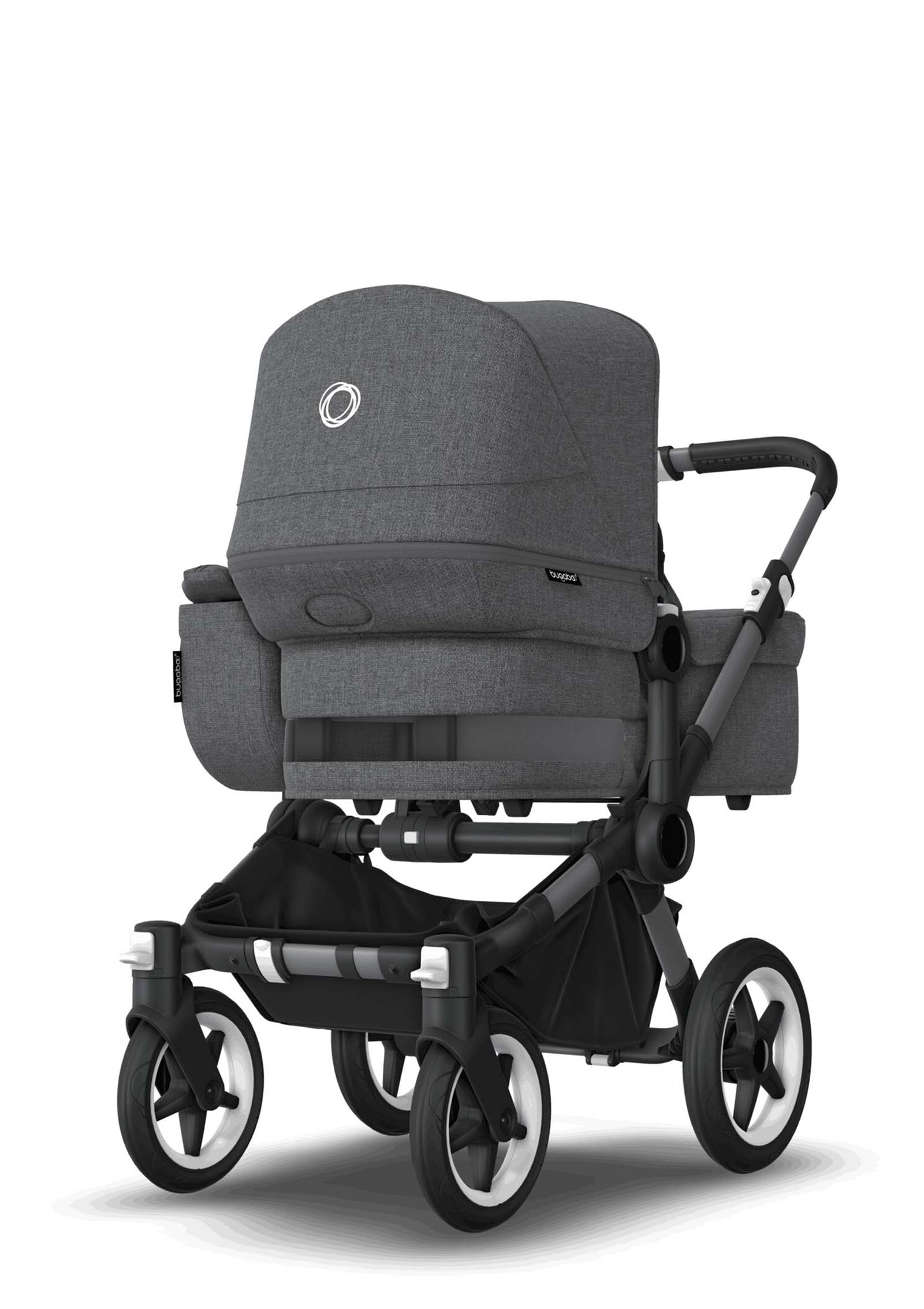 bugaboo Donkey 5 Mono Kinderwagen-Set Graphit / Grau meliert