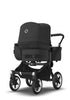 Kinderwagen-Set 'Donkey 5 Mono' Schwarz / Mitternachtsschwarz