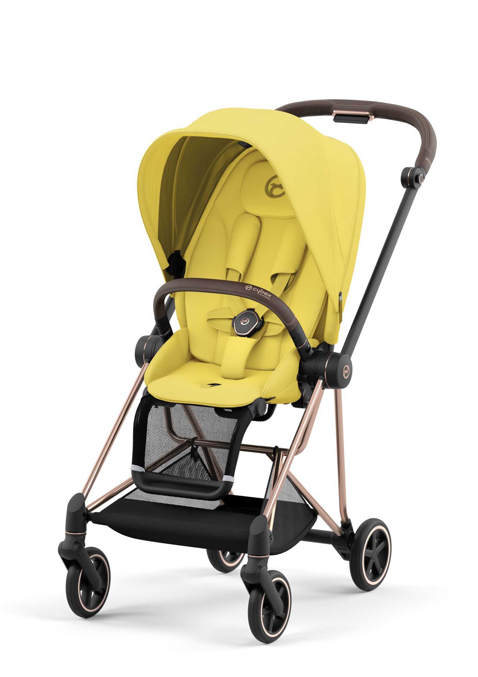 Cybex Mios 3.0 Mustard Yellow - Rosegold