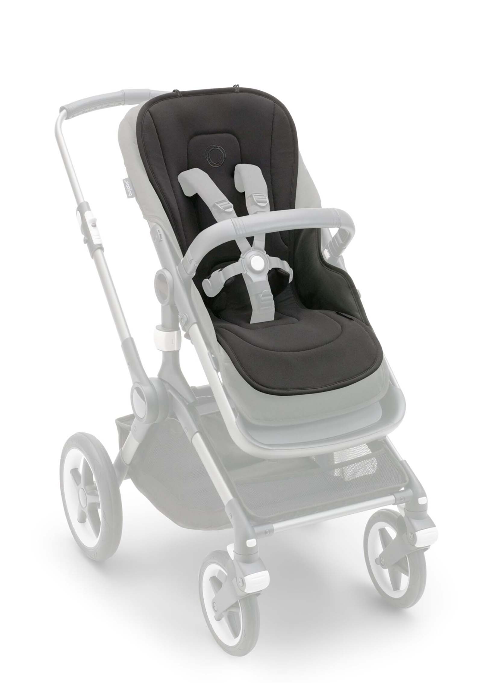 bugaboo Doppel-Komfort Sitzauflage Mitternachtsschwarz