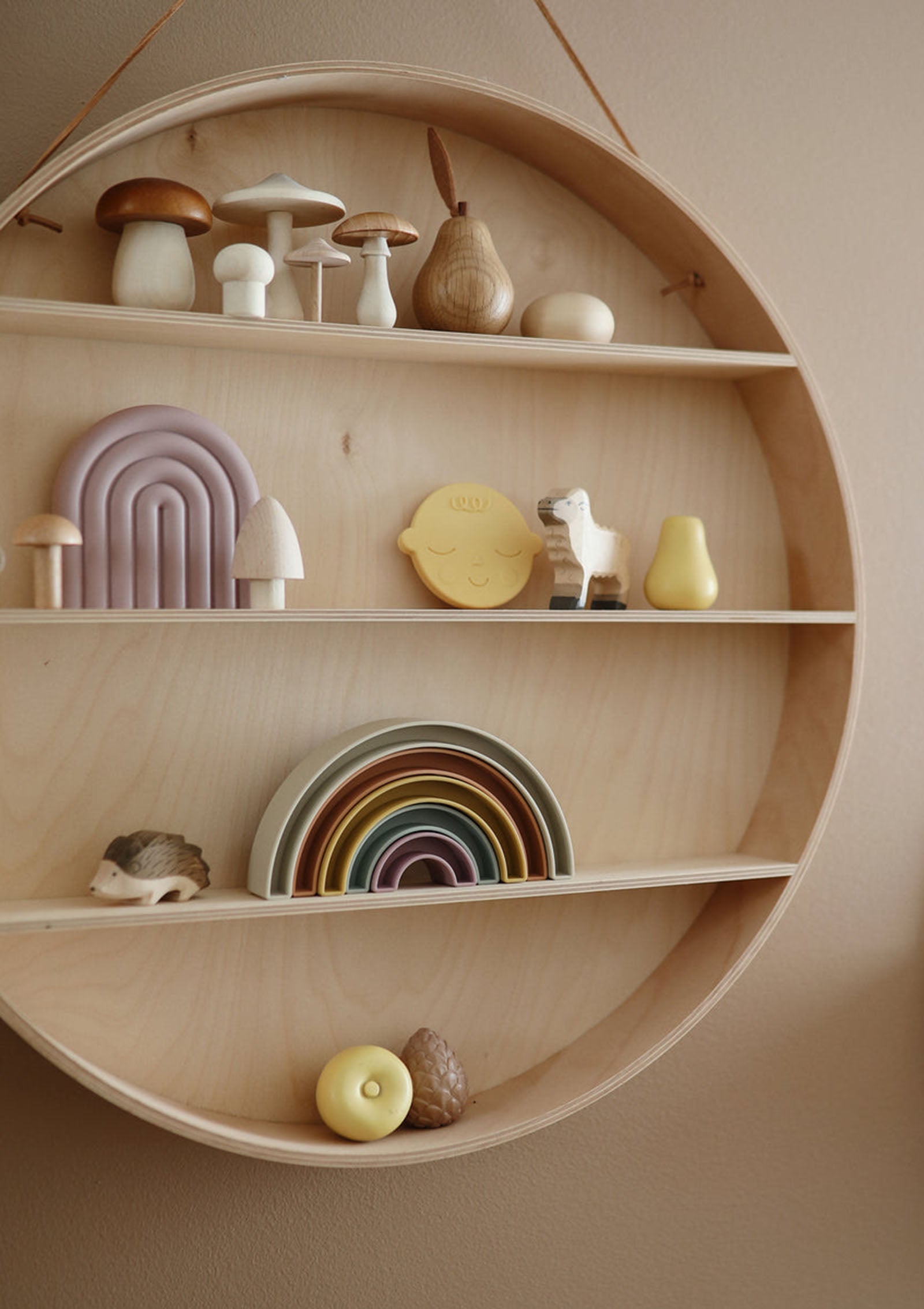 Stapelspielzeug 'Rainbow Tropical'