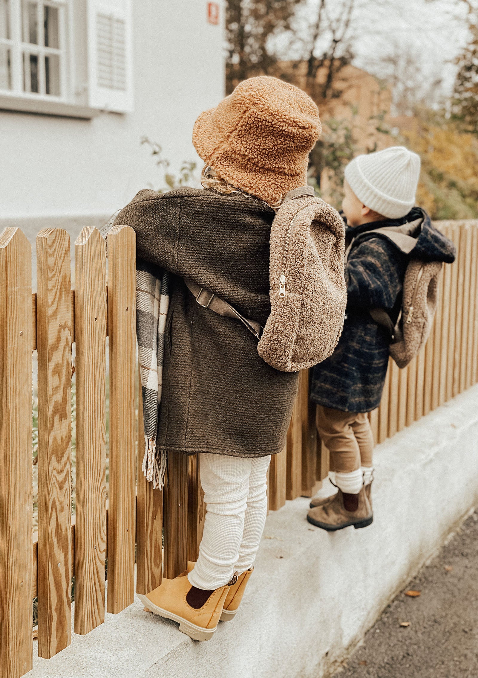 Teddy Mini Rucksack braun
