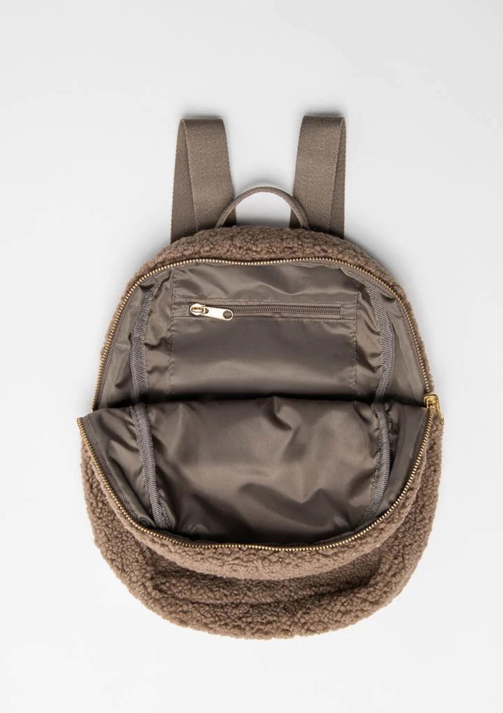 Teddy Mini Rucksack braun
