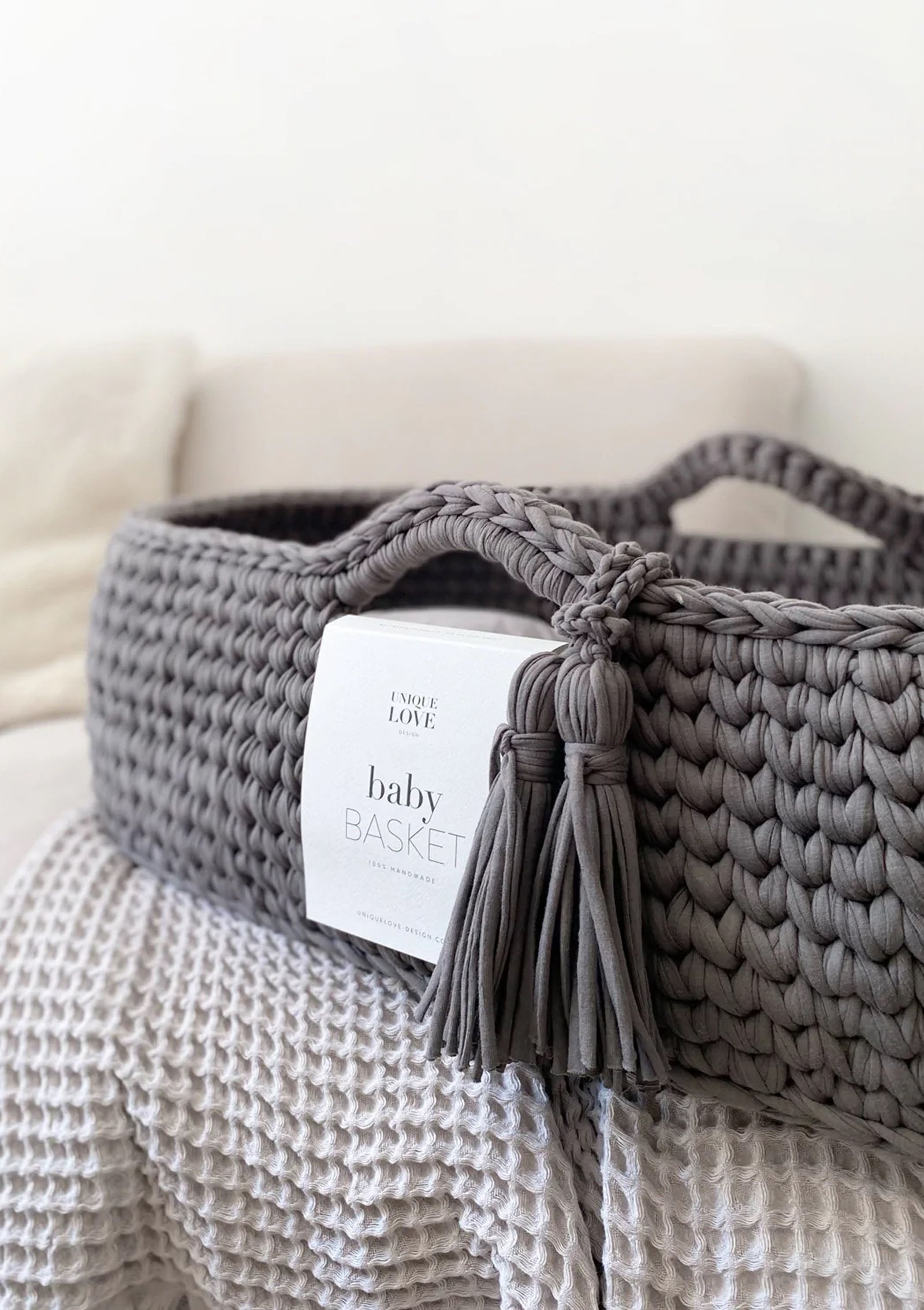 Moseskorb cozy anthrazit