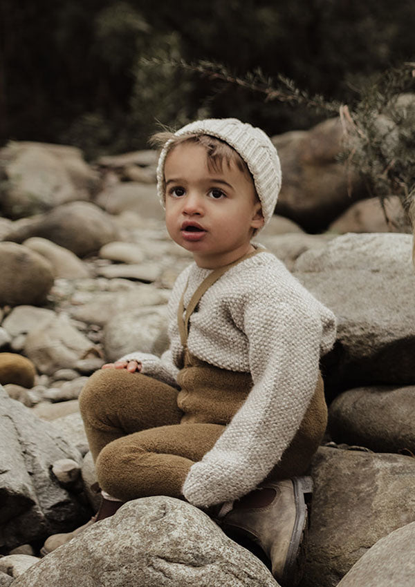 silly Silas warmy tights acorn brown