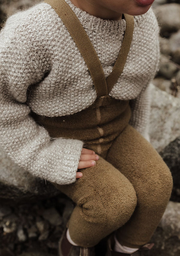 silly Silas warmy tights acorn brown