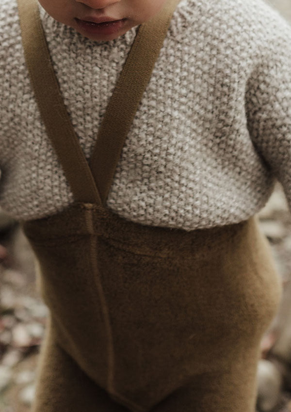 silly Silas warmy tights acorn brown