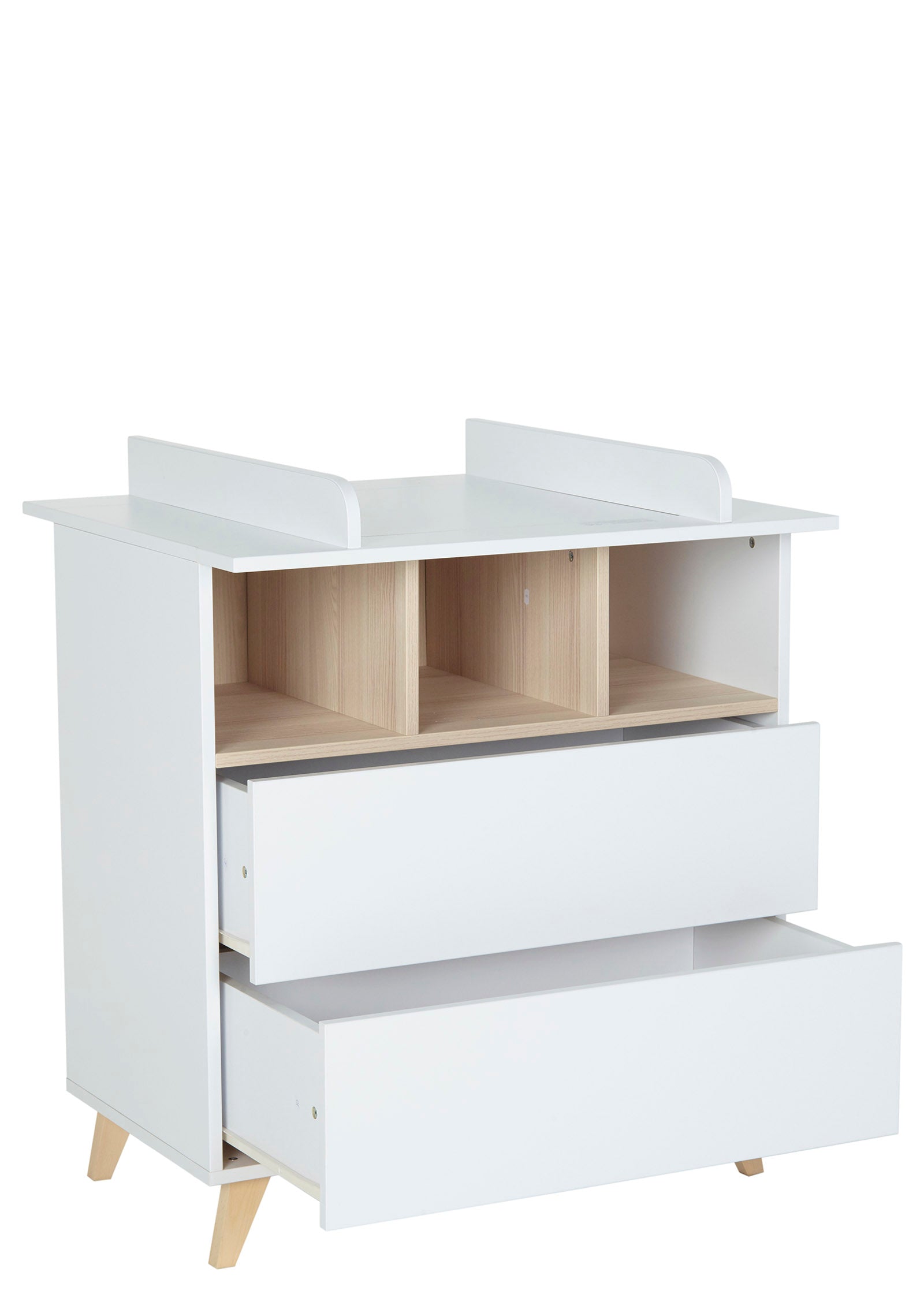 Quax Wickelaufsatz für Kommode 'Loft' Weiß