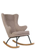 Schaukelstuhl Erwachsene 'De Luxe' Stone