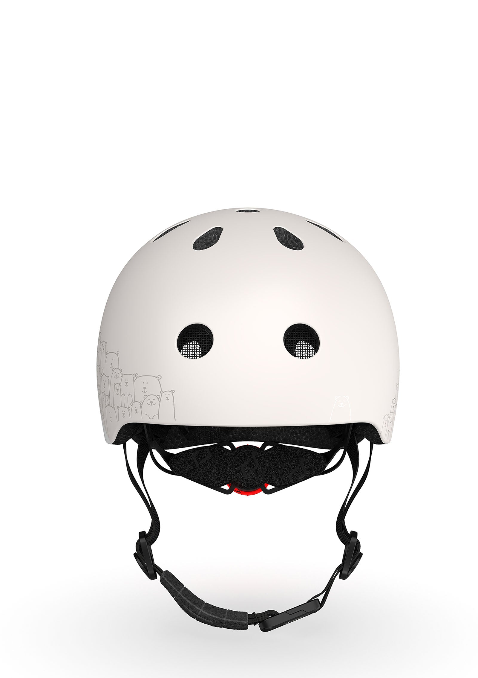 Scoot and Ride reflektierender Helm Ash