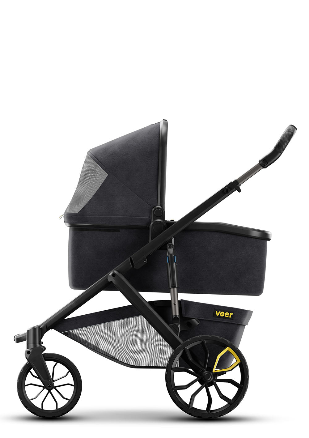 veer Liegewanne dunkelgrau / schwarz