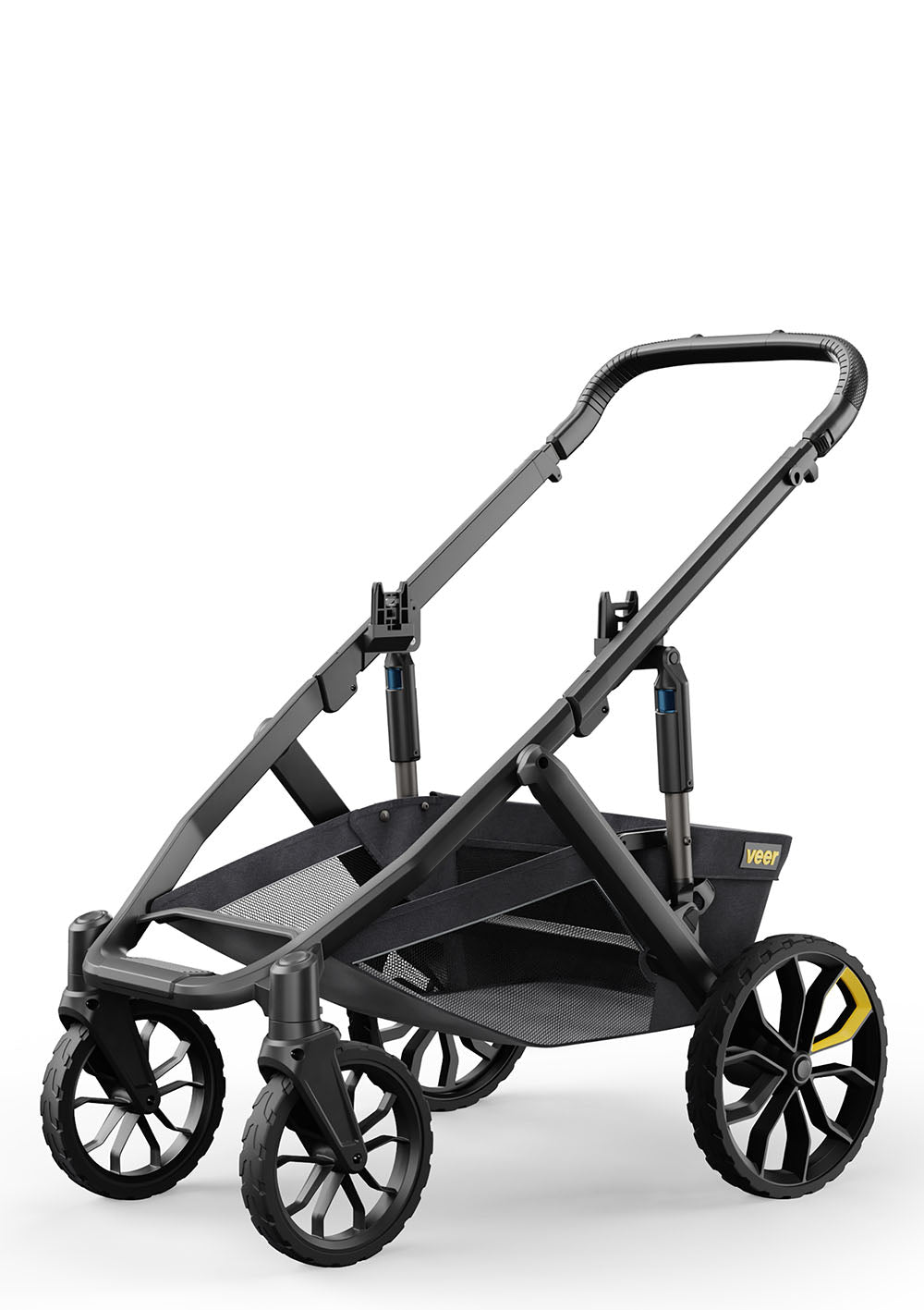 veer &Roll Kinderwagengestell dunkelgrau / schwarz