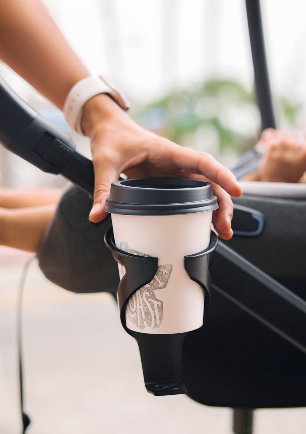 Veer Becherhalter (2er Set) dunkelgrau / schwarz