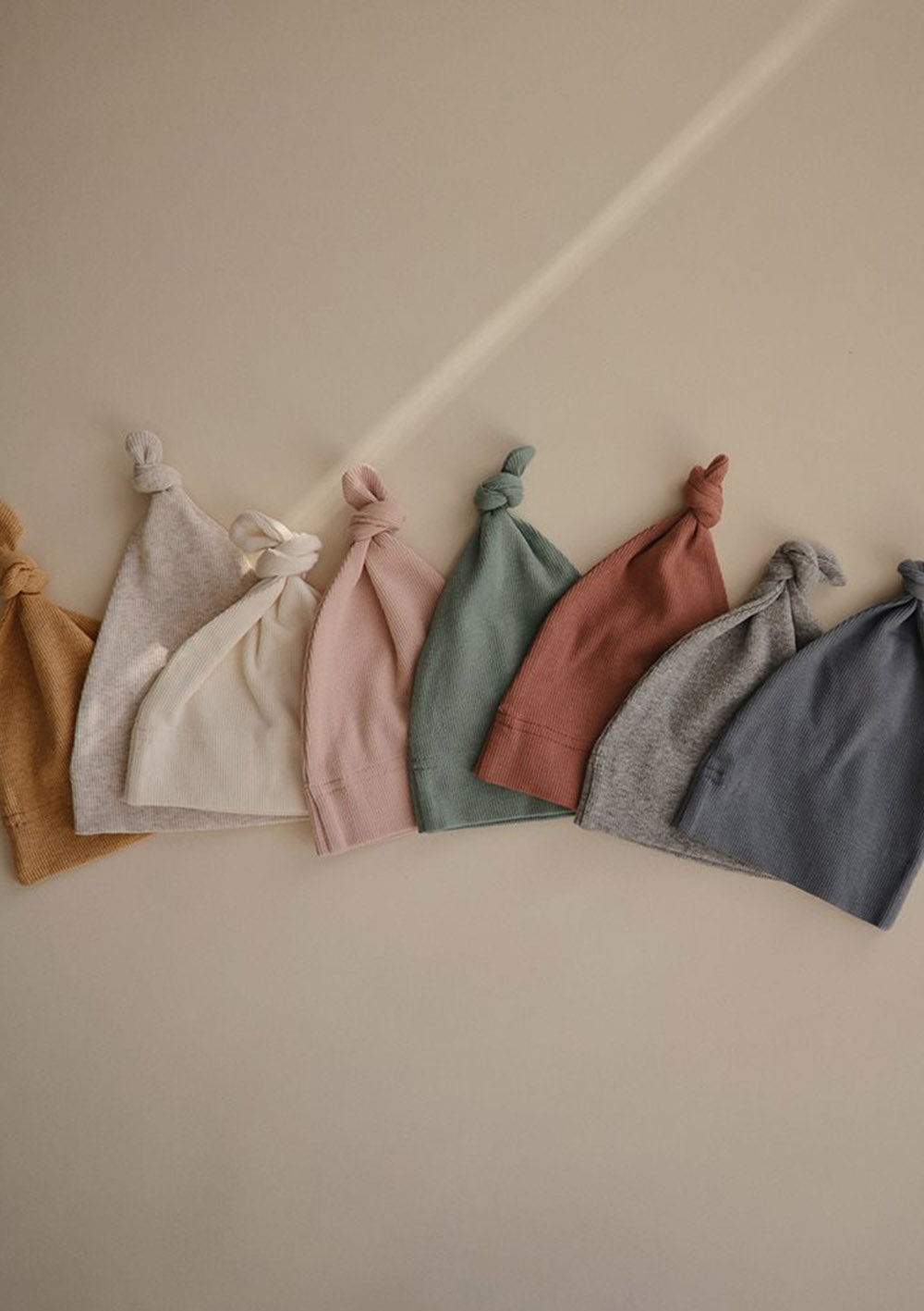 Baby Beanie gerippt roman green