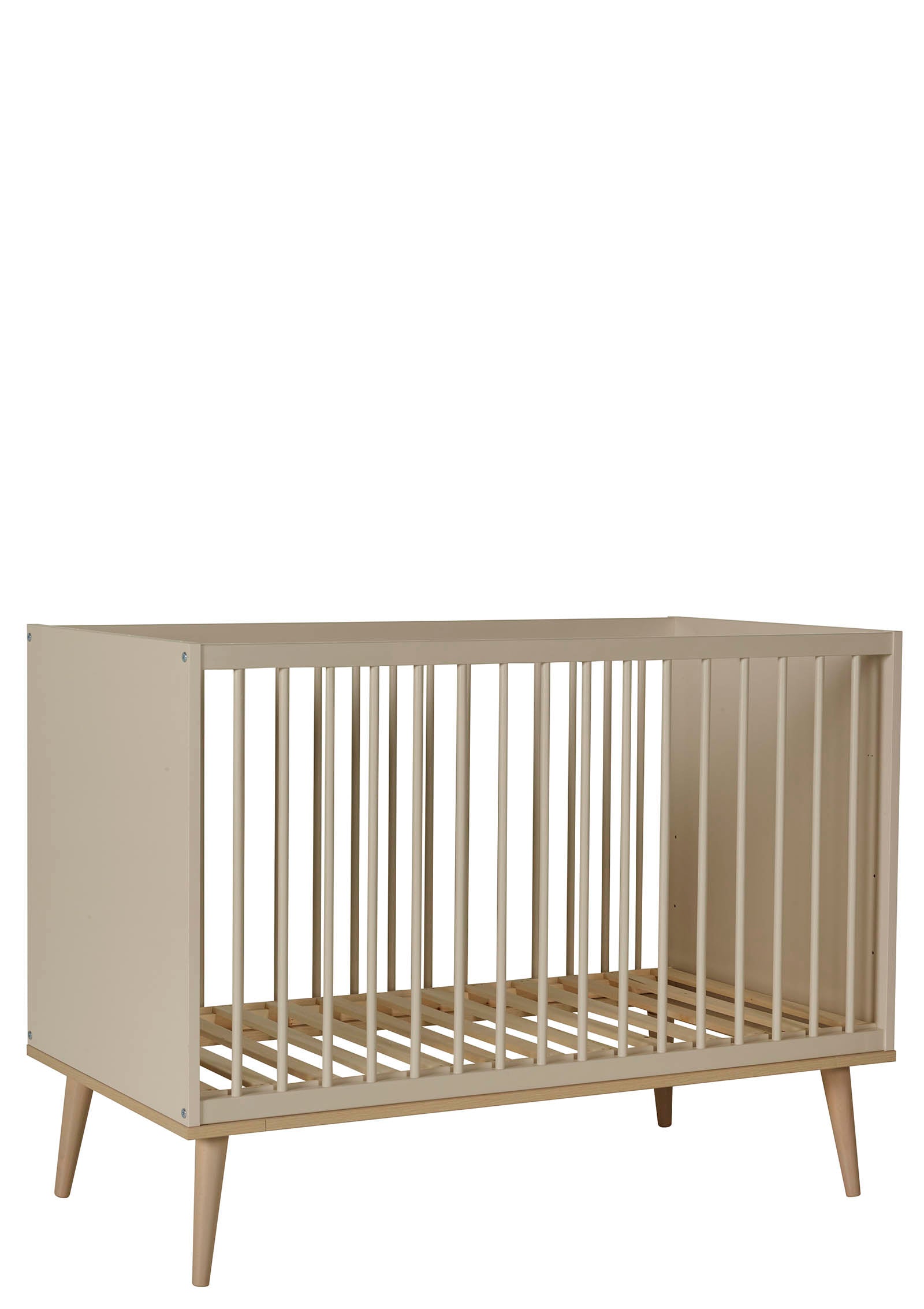 Quax Babybett 'Flow' 120x60 cm Clay