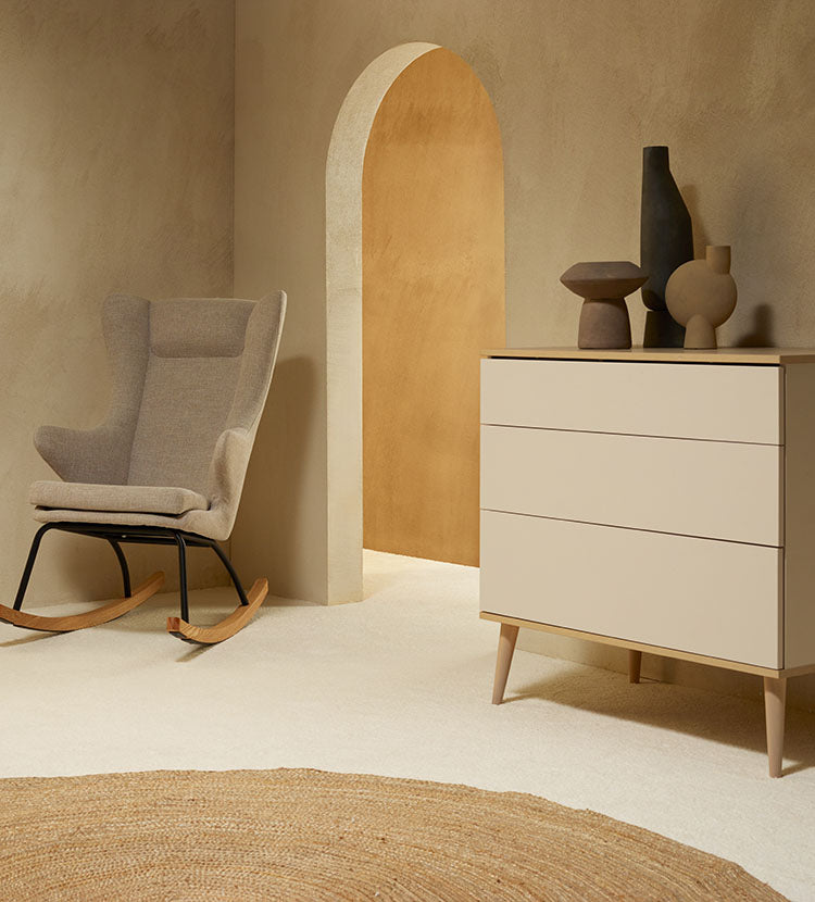 (Wickel-)Kommode 'Flow' Clay