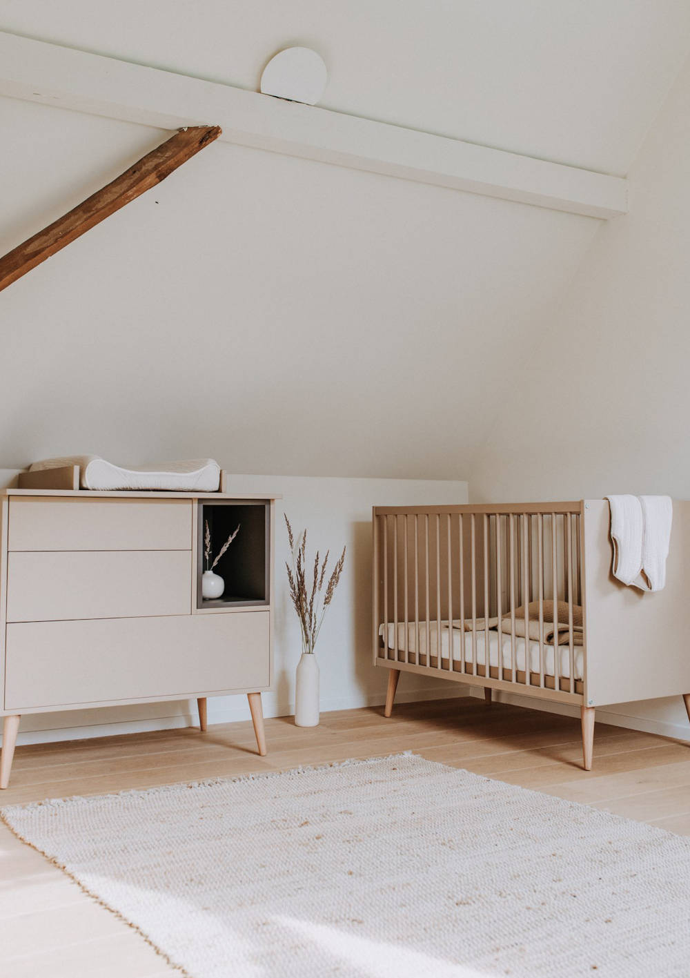 Babybett 'Cocoon' 120x60 cm Latte