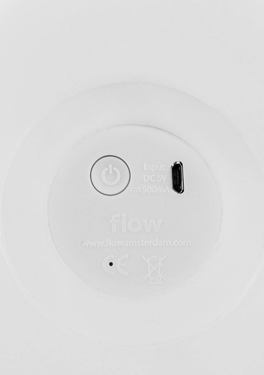 flow Amsterdam Nachtlicht 'Moby' white