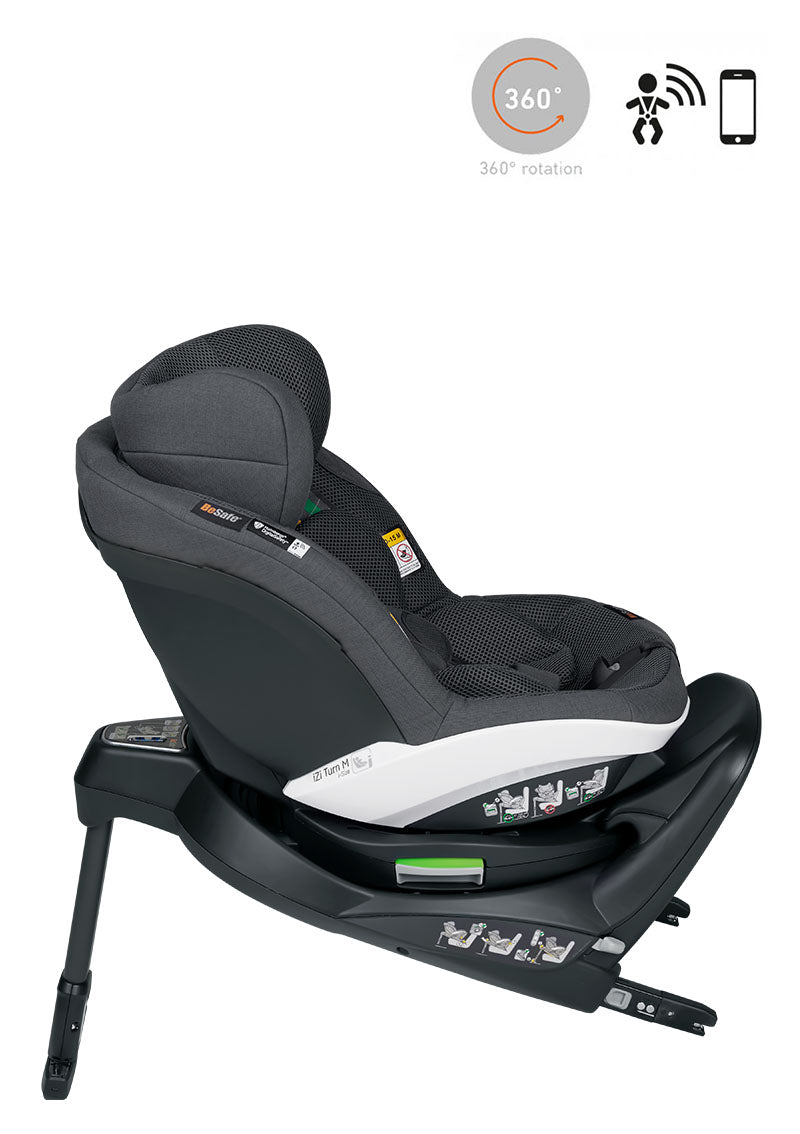 BeSafe iZi Turn M i-Size Anthracite Mesh