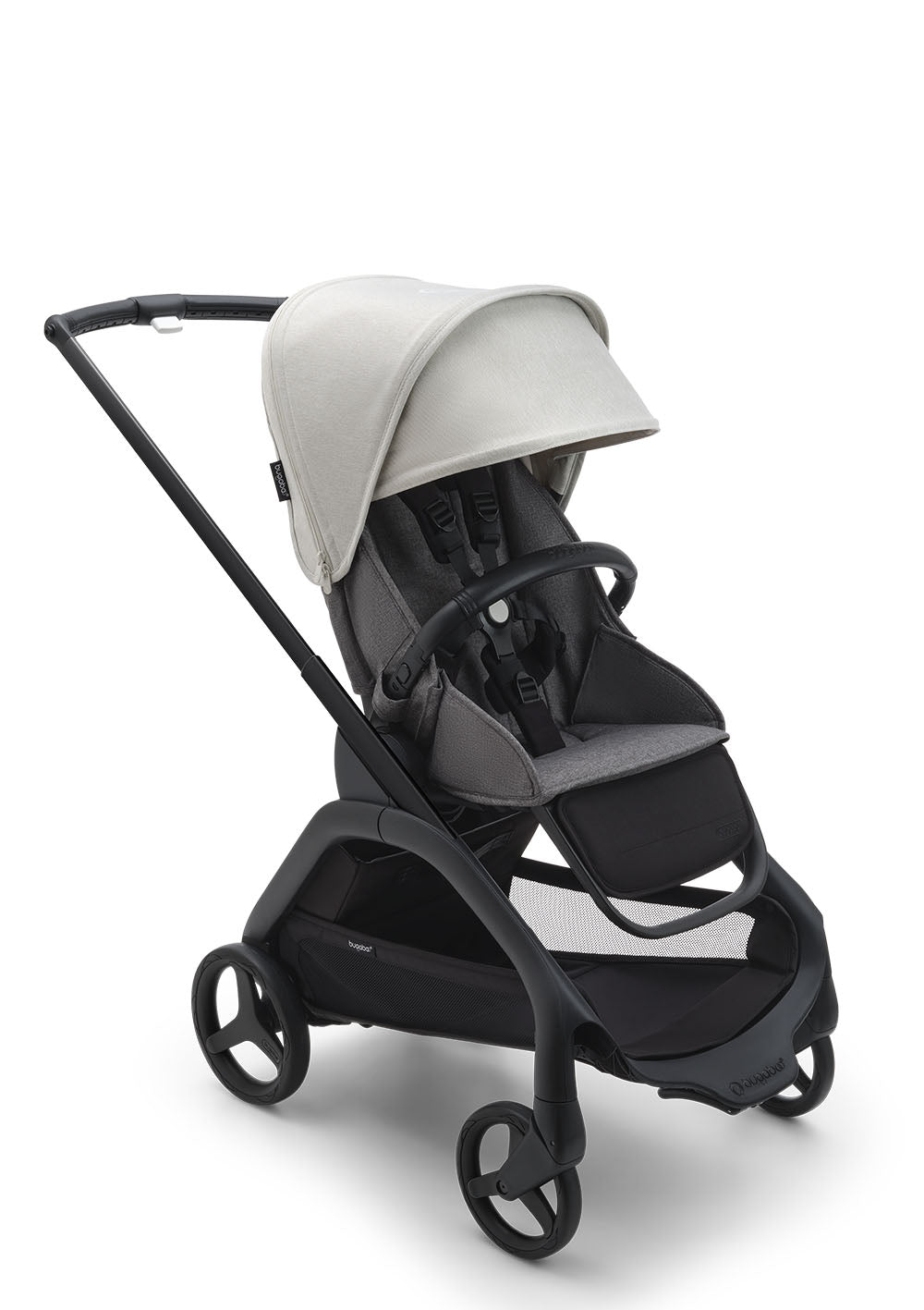 Bugaboo Dragonfly Kinderwagen 'Styled by you' Schwarz / Grau Meliert
