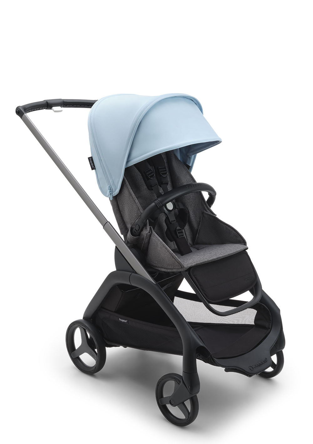 Bugaboo Dragonfly Kinderwagen 'Styled by you' Graphit / Grau Meliert