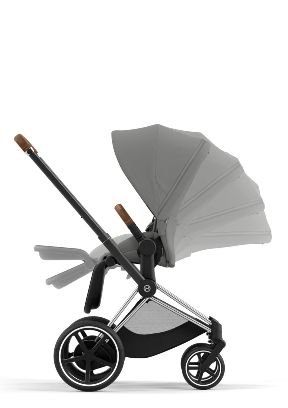 Cybex e-Priam Kinderwagen-Set Comfort Mirage Grey
