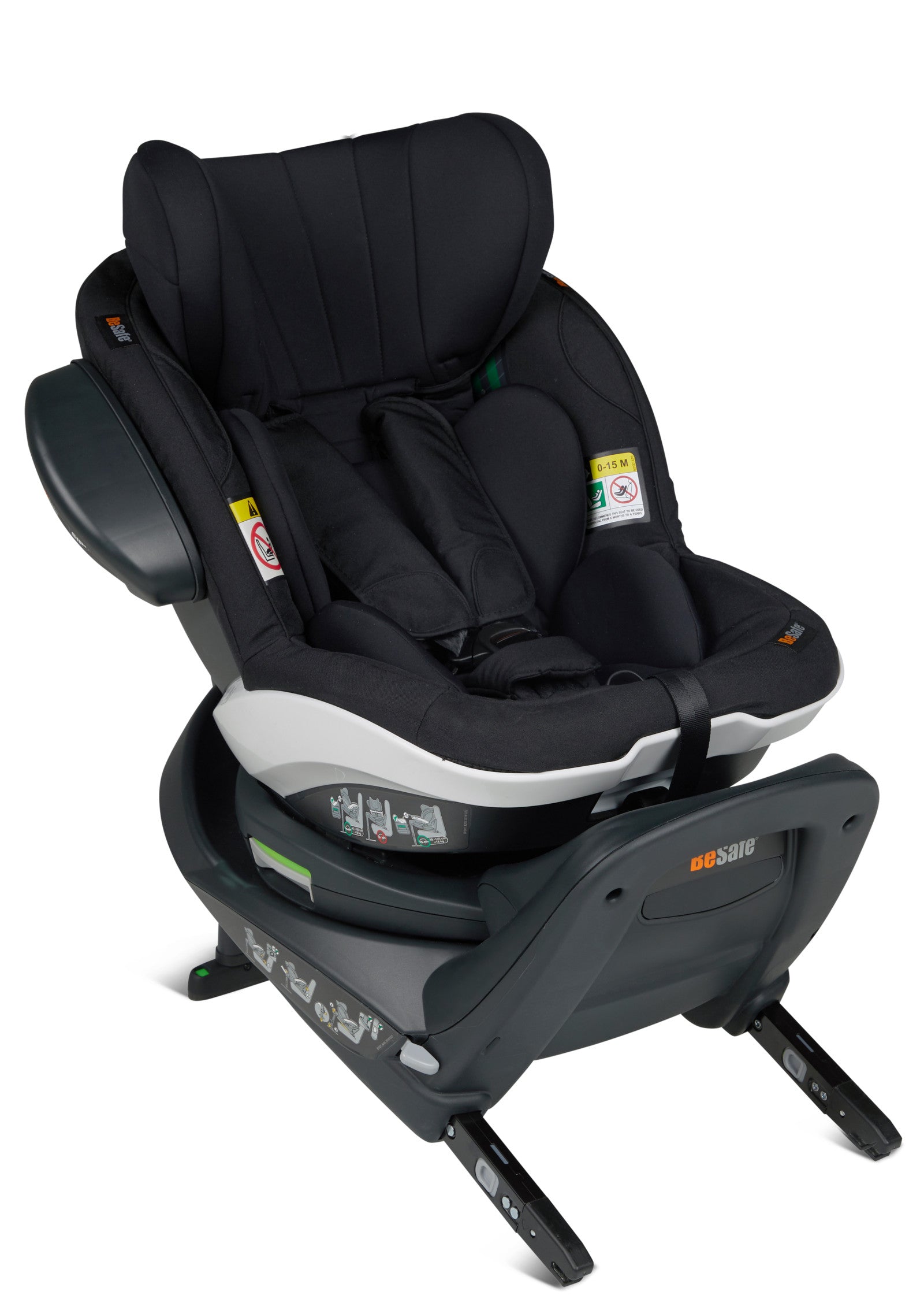 Kindersitz 'iZi Turn i-Size' Fresh Black Cab