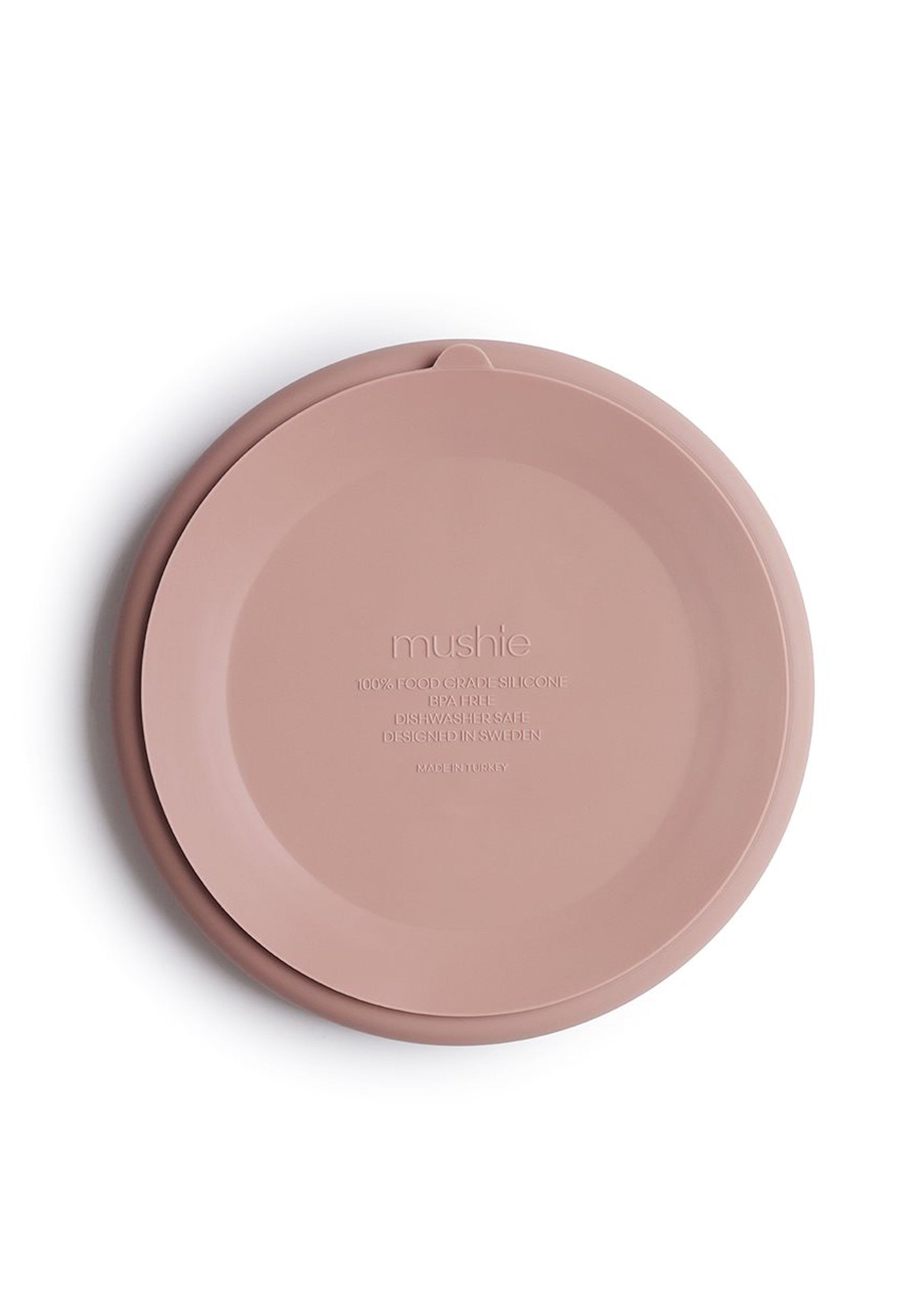 Silikonteller mit Saugnapf Blush