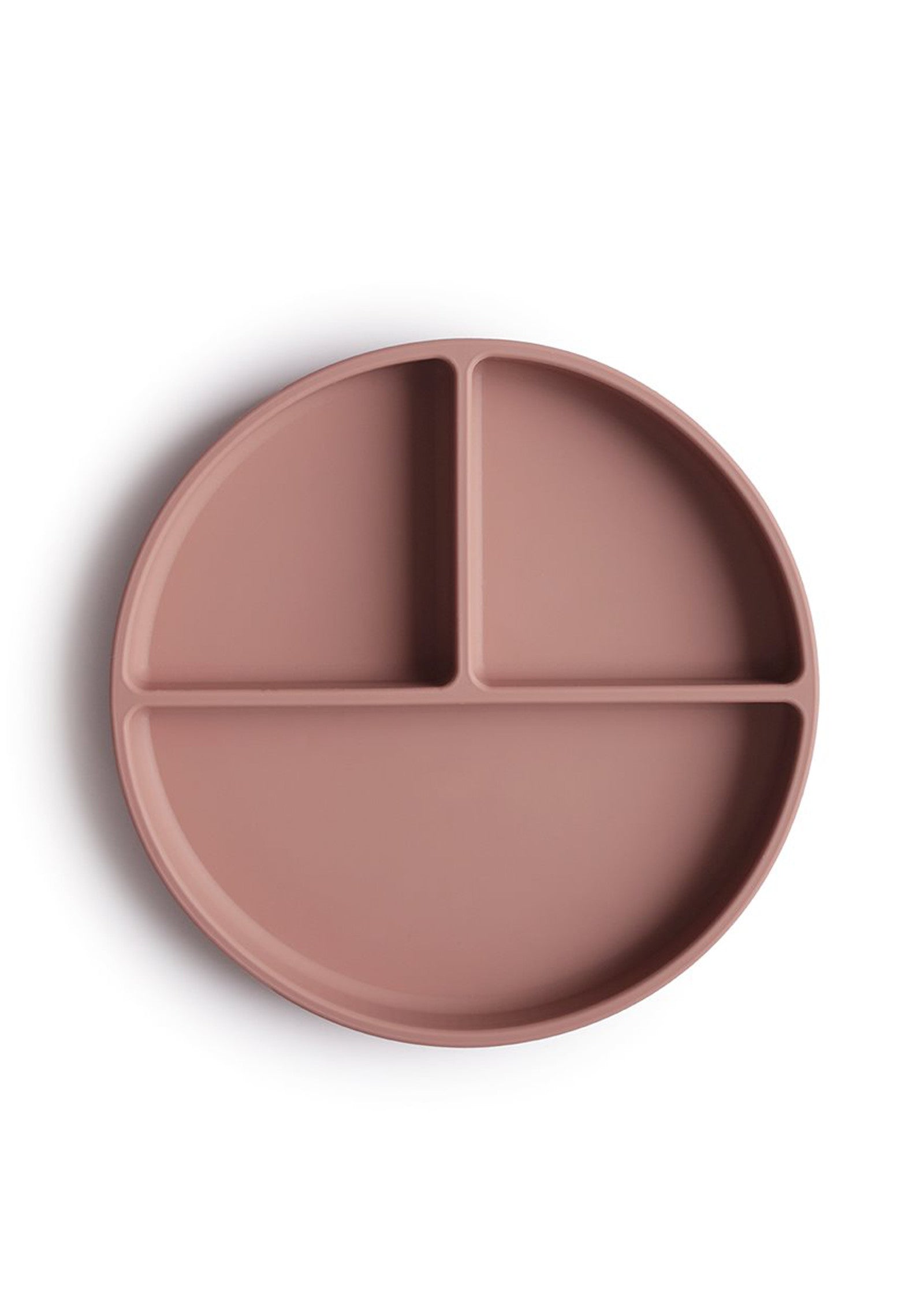 Silikonteller mit Saugnapf Cloudy Mauve