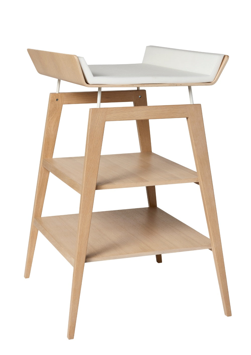 Leander Wickeltisch mit Schaumstoffpolster 'Linea' Eiche