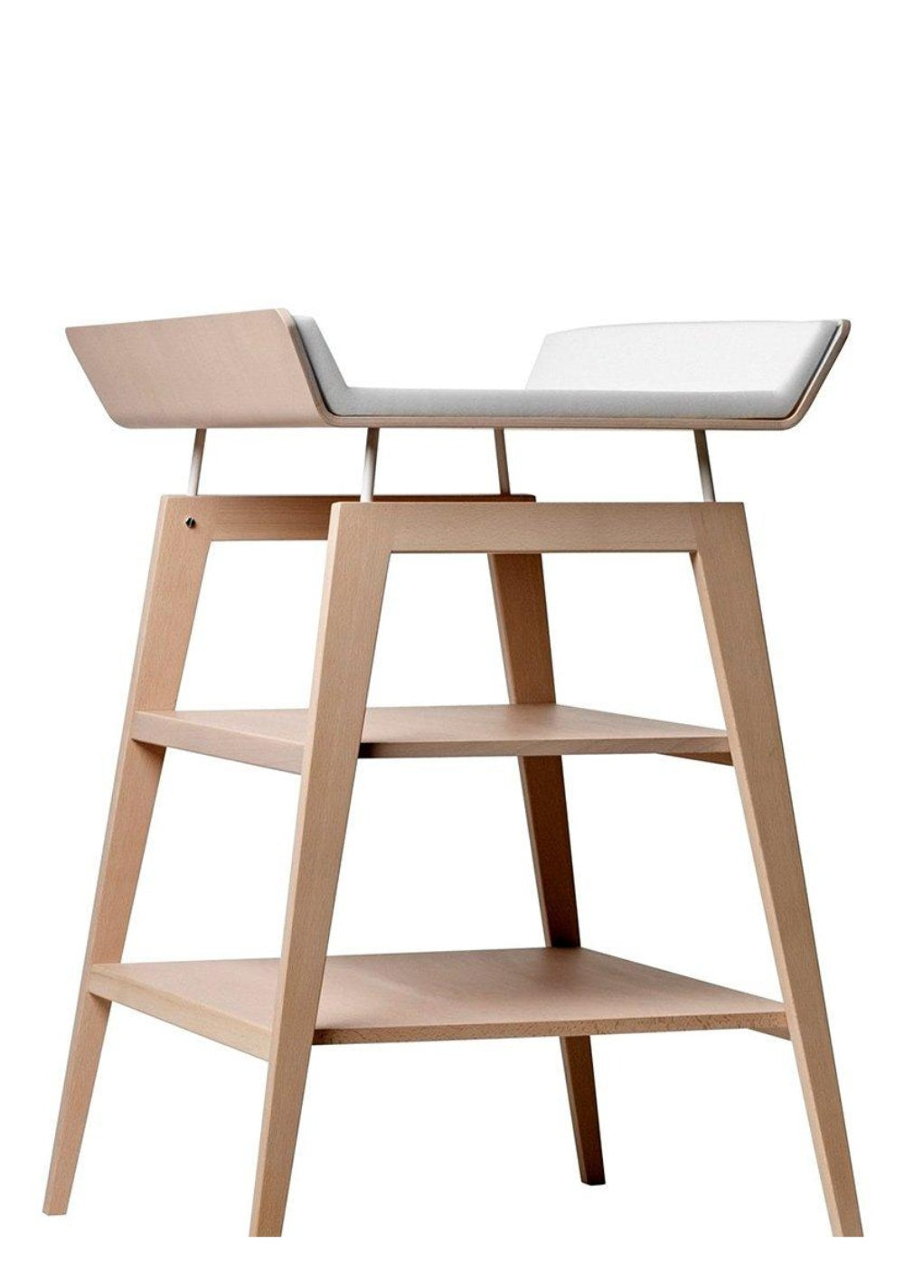 Leander Wickeltisch mit Schaumstoffpolster 'Linea' Buche