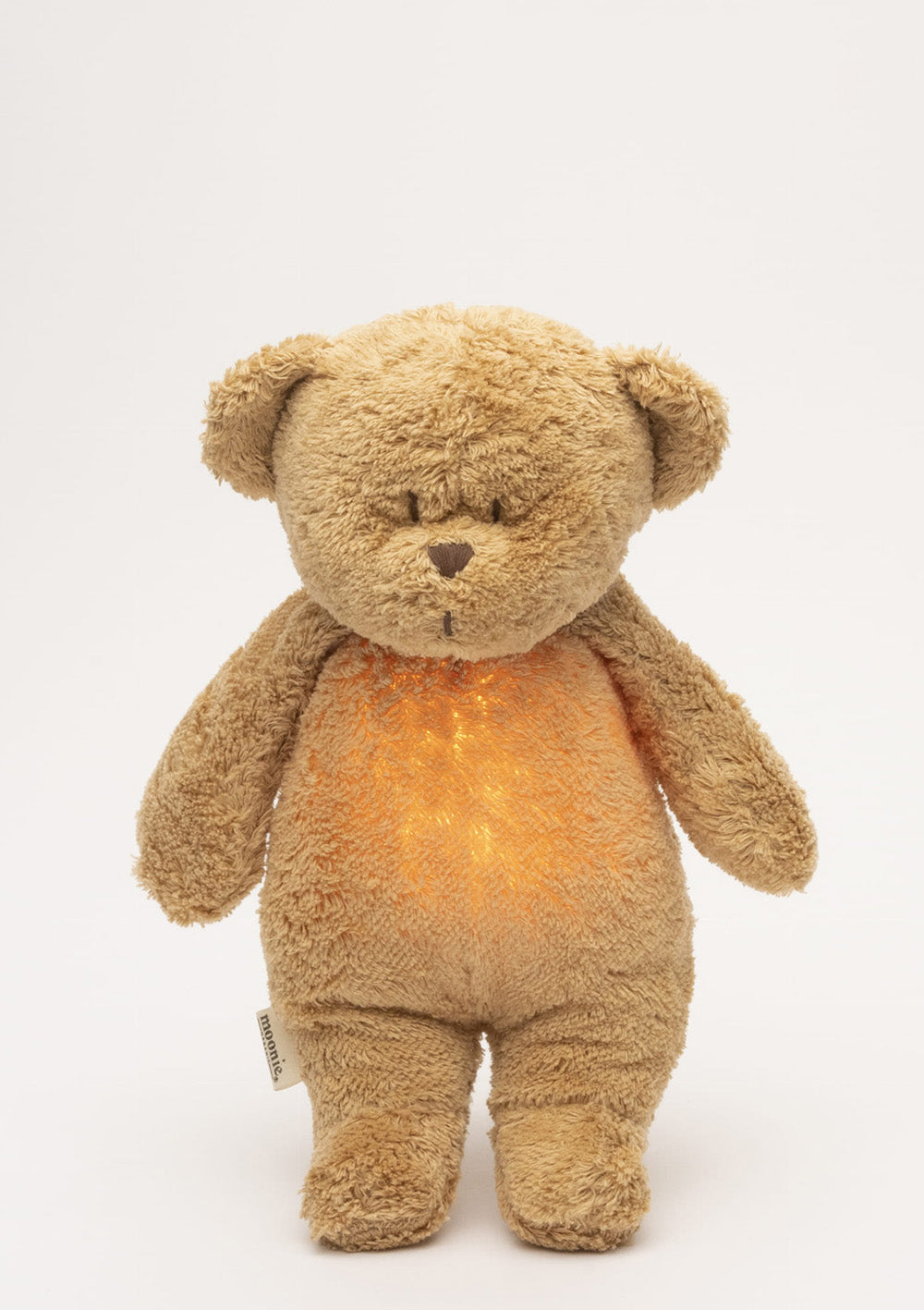 Teddybär mit Licht 'Organic Humming Bear' cappuccino natur