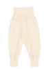 Wolle/Seide Baby-Hose natur