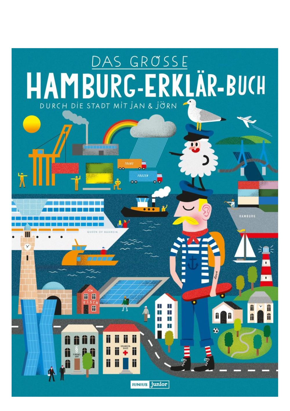 Junius Verlag Buch 'Das große Hamburg-Erklär-Buch'