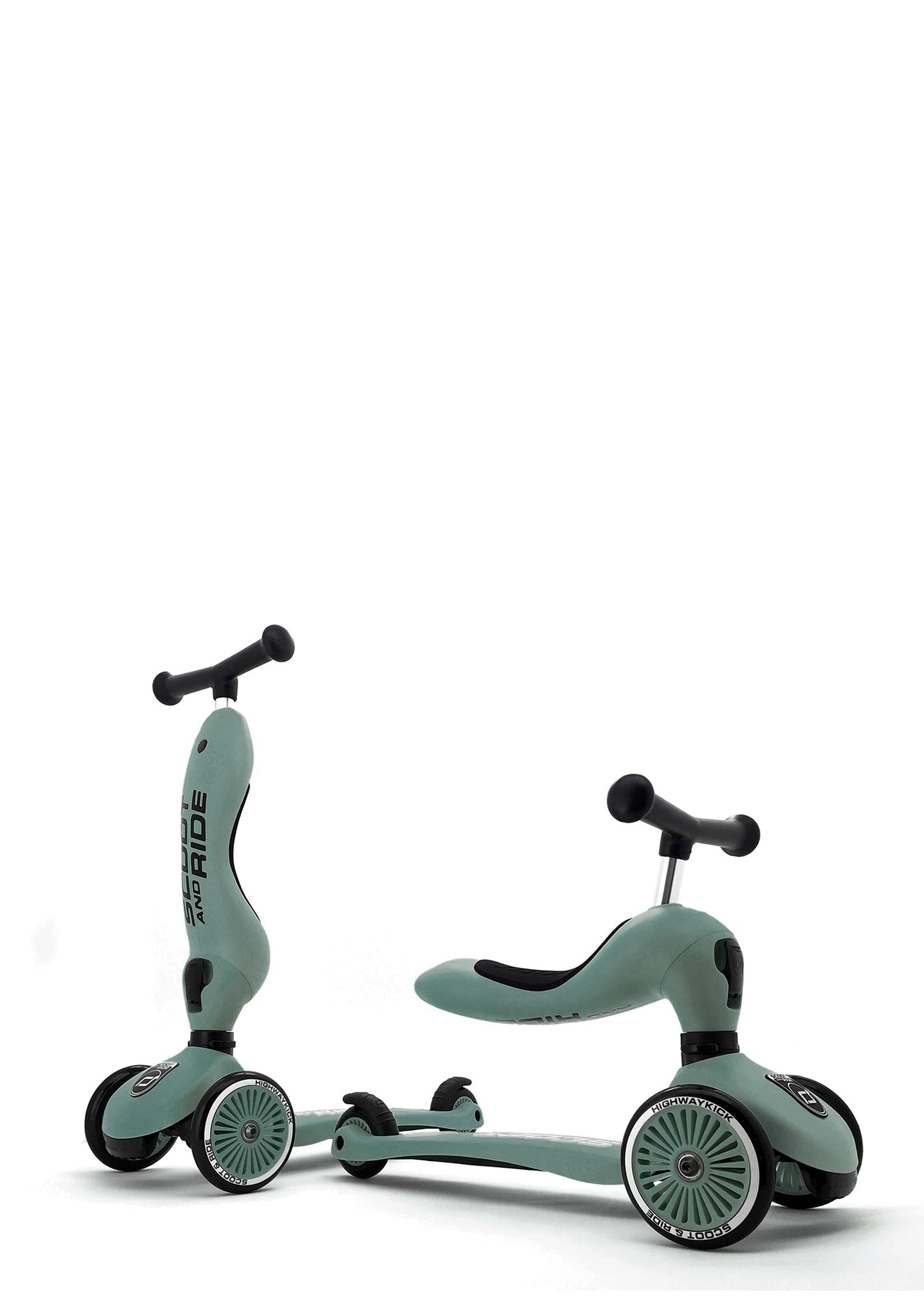 Scoot and Ride 2in1 Kickboard 'Highway Kick 1' forest