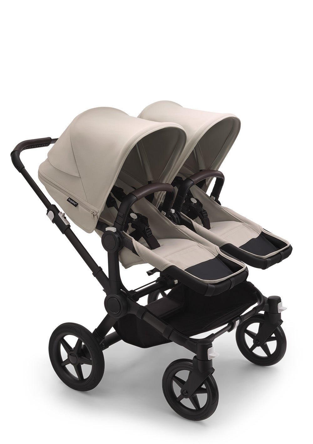 Donkey 5 Twin Kinderwagen-Set Schwarz / Desert Taupe