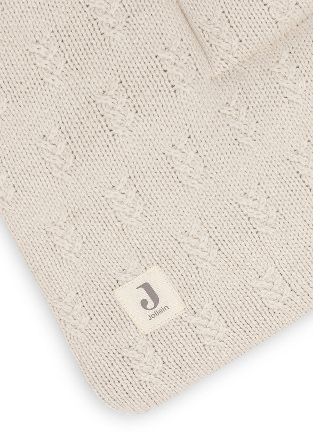 Jollein Krabbeldecke 'Grain Knit' Oatmeal