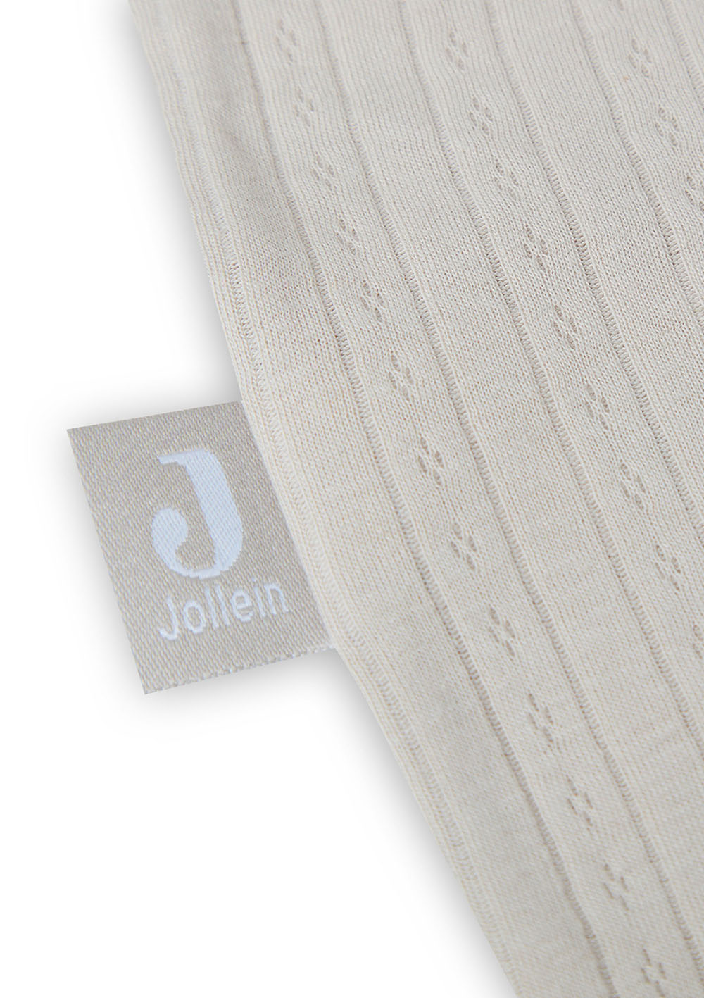 Jollein Schlafsack Jersey 'Ajour' Nougat