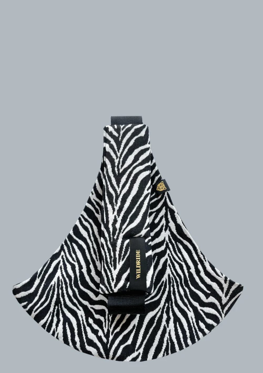 Wildride Premium Kindertrage Jacquard Zebra