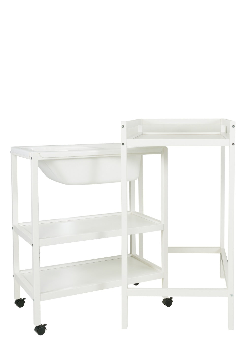 Quax Wickel- und Badestation 'Basic' white