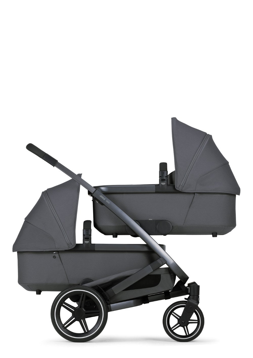 Joolz Geo3 Twin Zwillingskinderwagen-Set Stone Grey