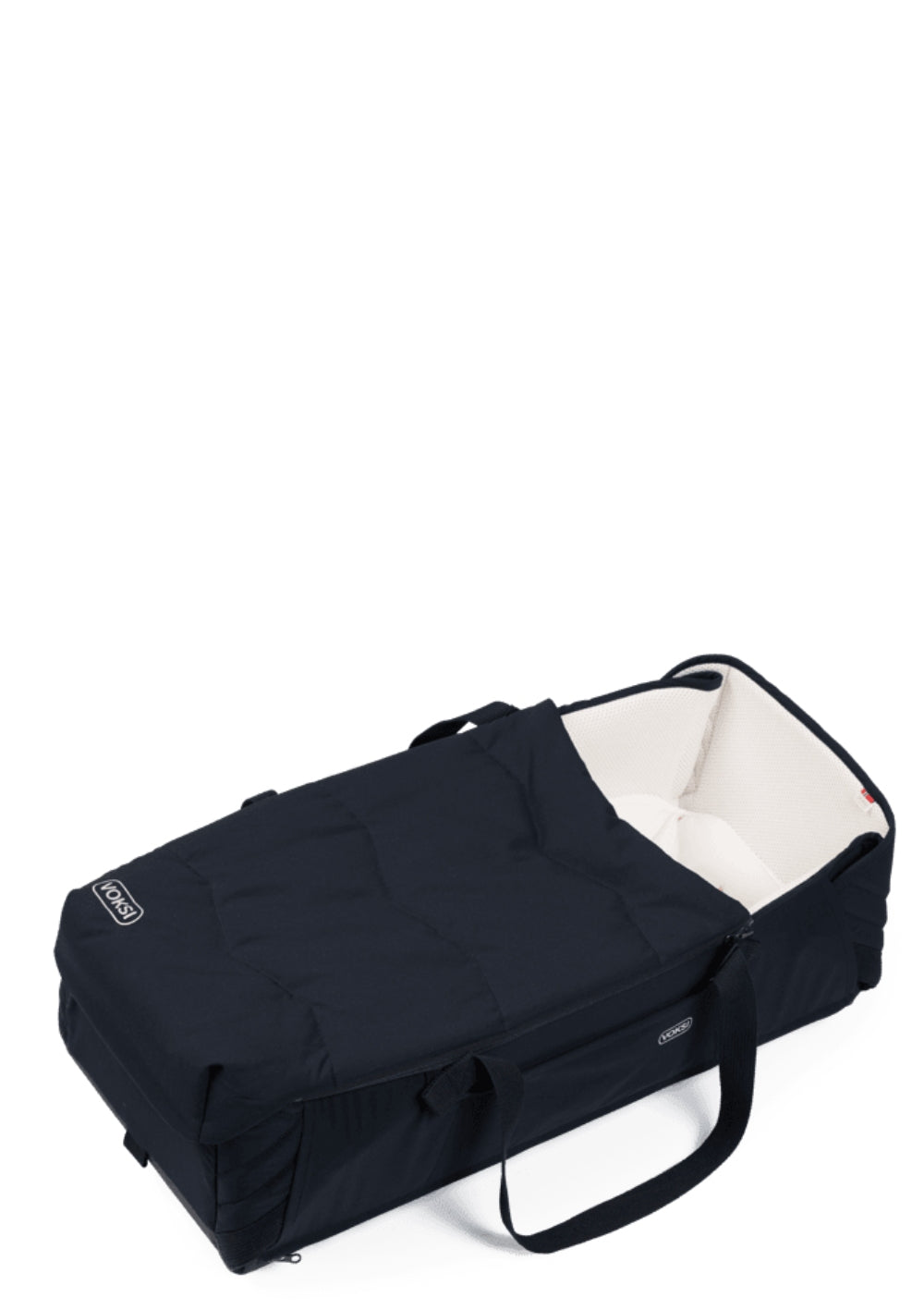 Voksi Babytragetasche 'Carry Me' Black Cream