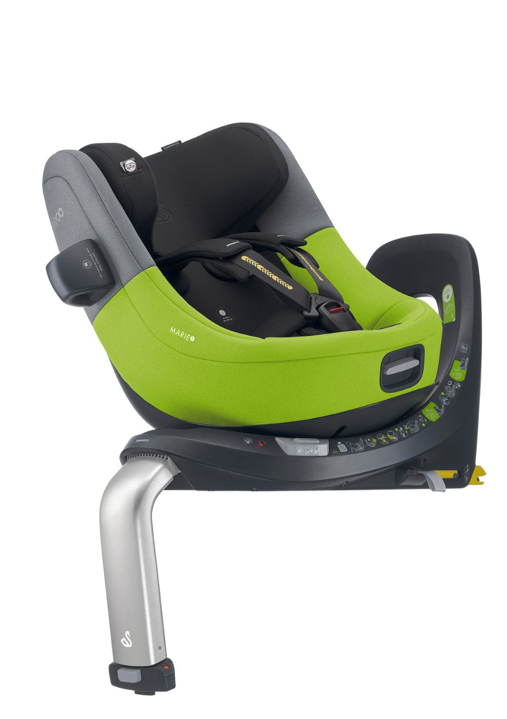 Swandoo Kindersitz Marie5 i-Size Lime/Sesame Grey