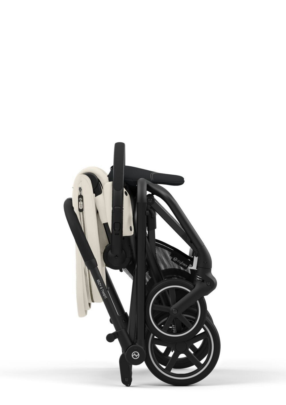 Cybex Eezy S Twist+2 Black/Canvas White