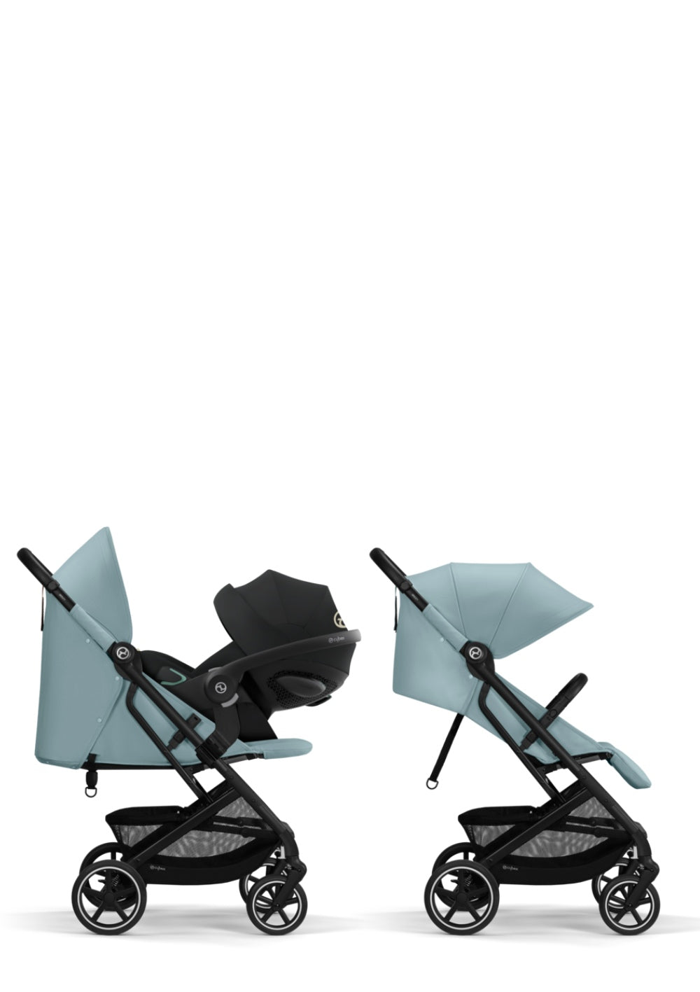 Cybex Beezy Buggy Black/Stormy Blue