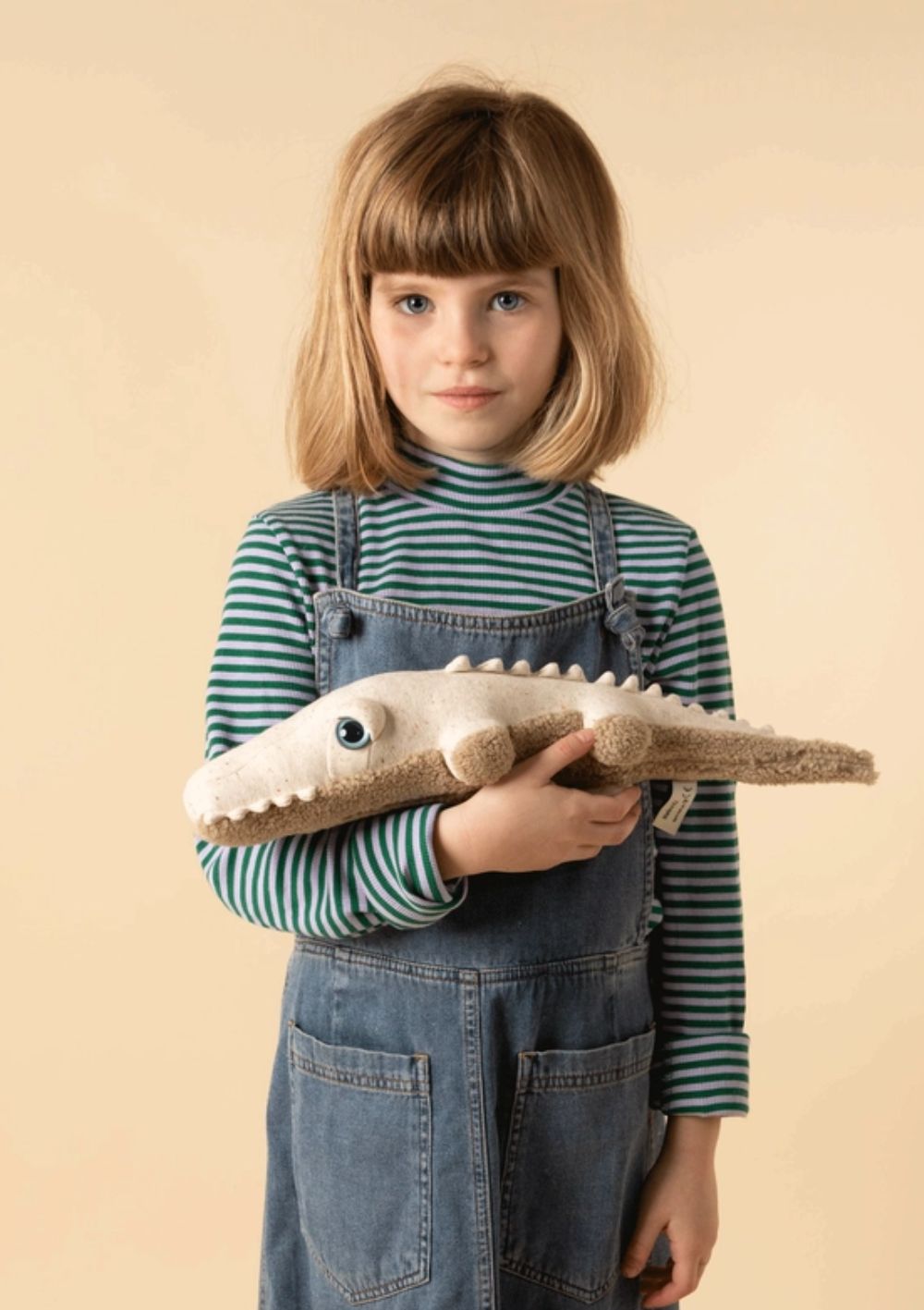 Bigstuffed Kuscheltier 'Mini Albino Crocodile'