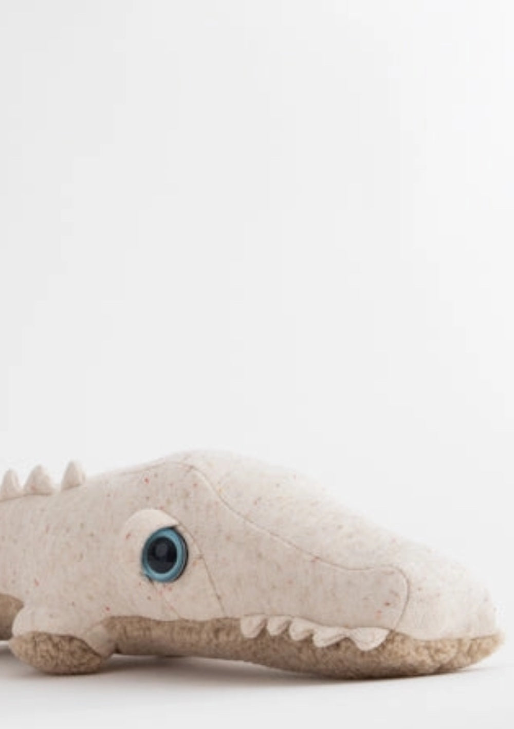 Bigstuffed Kuscheltier 'Mini Albino Crocodile'