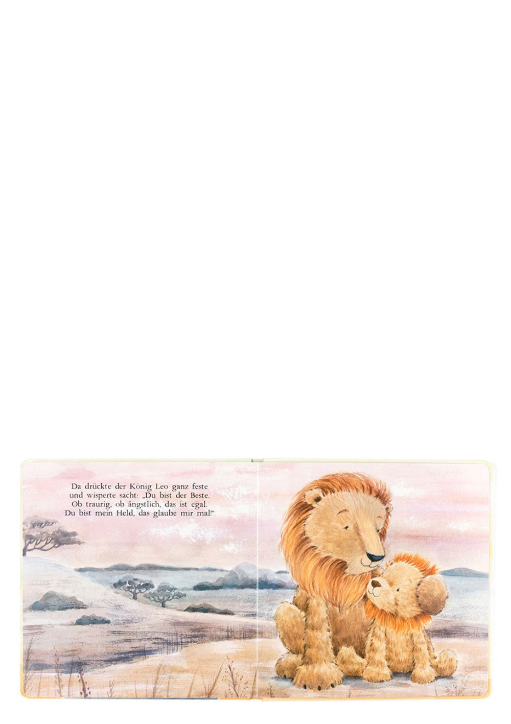 Jellycat Buch 'Leo, der mutige Löwe'