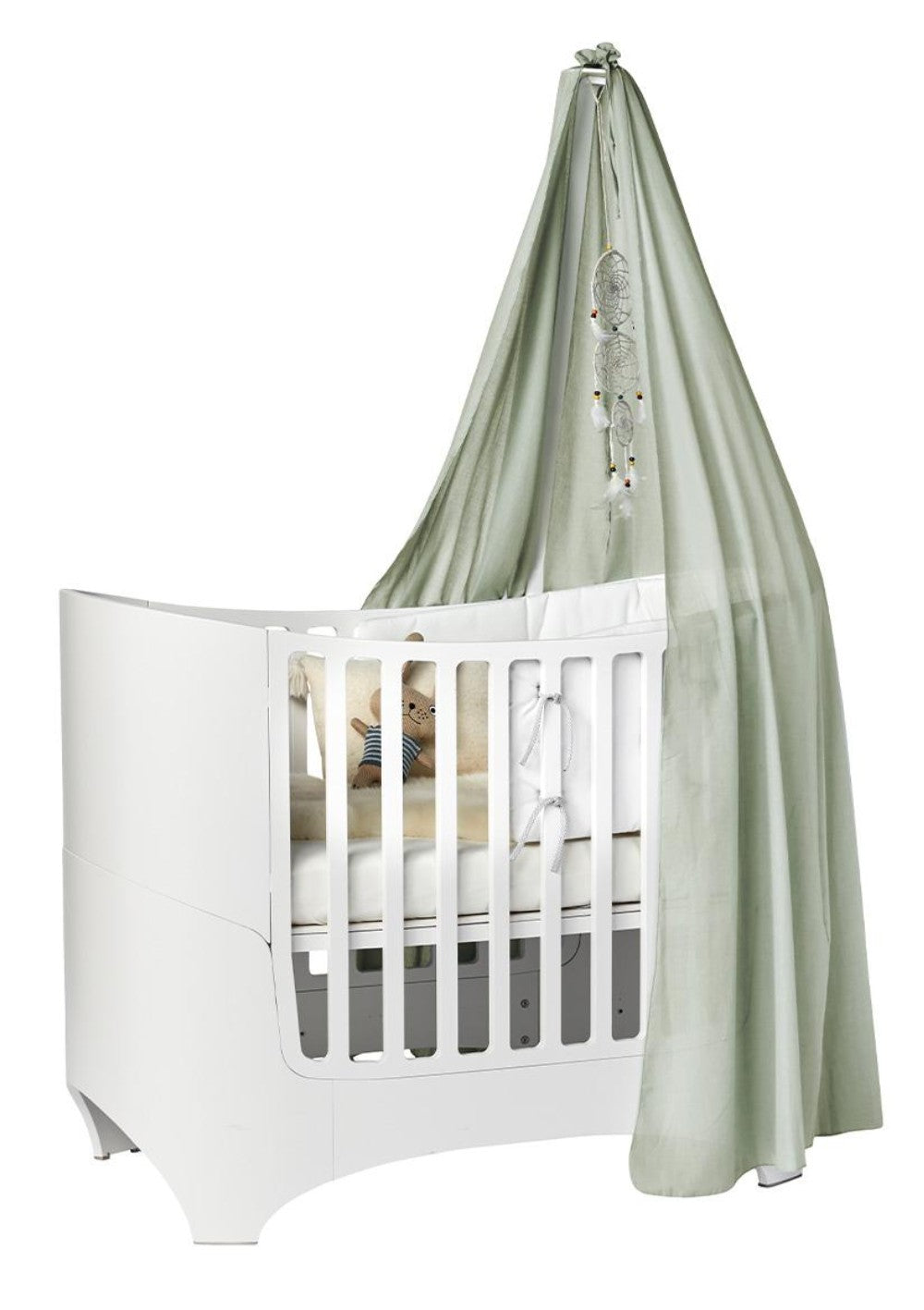 Leander Himmel für 'Classic' Babybett Sage Green